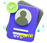 Tornar-se um membro do 60game é muito simples